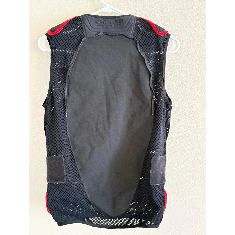 Alpinestars Bionic SP Vest Motorcycle Body Armor Chest Protector Black Red Med